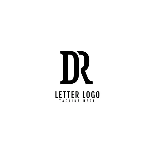 Ursprunglig Brev Logotyp Företagsnamn Monogram Design För Företag Och Företag — Stock vektor