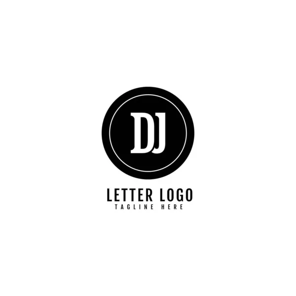Lettera Iniziale Logotipo Nome Della Società Monogramma Design Azienda Logo — Vettoriale Stock