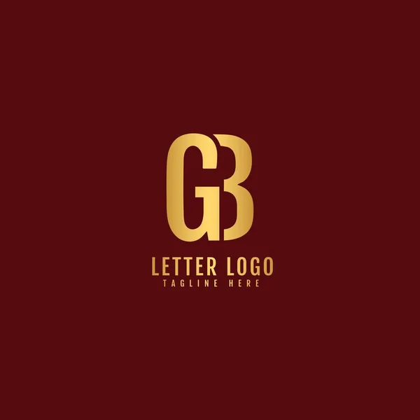 Carta Inicial Projeto Monograma Nome Empresa Logotipo Para Logotipo Empresa — Vetor de Stock
