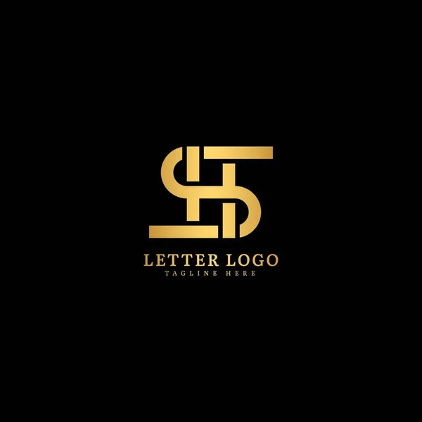 Počáteční Písmeno Nebo Logotyp Název Společnosti Monogram Design Pro Společnost — Stockový vektor