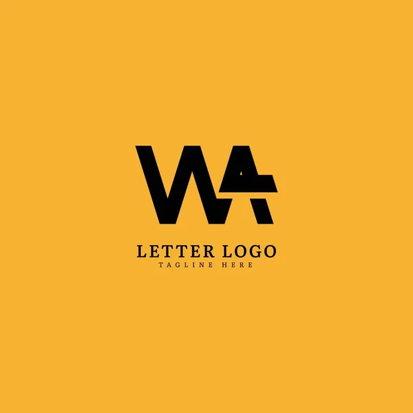 Initial Avec Concept Minimaliste Pour Logo Entreprise Entreprise — Image vectorielle