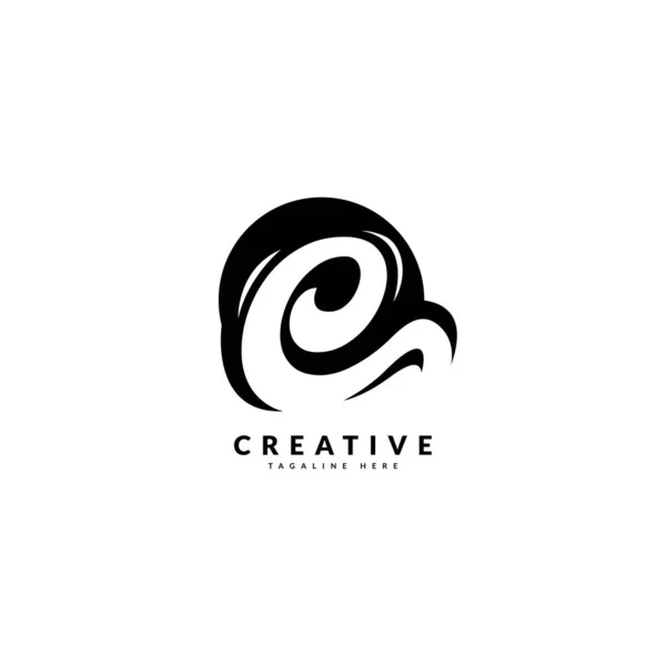Logotipo Inicial Letra Diseño Lujo Para Empresa Logotipo Negocios — Vector de stock