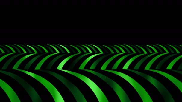 Minta - Field and Grass. Absztrakció. Fénylő vászon ingadozása geometriai díszítéssel. — Stock videók