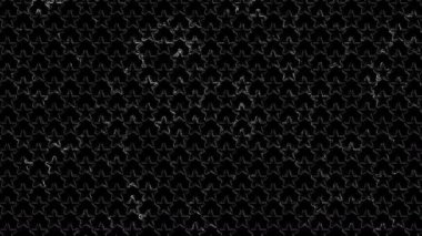 Yıldızlar. Ağ. Elektriksel boşalımlar. Canlandırma.