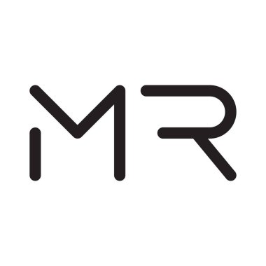 Sayın ilk harf vektör logo simgesi