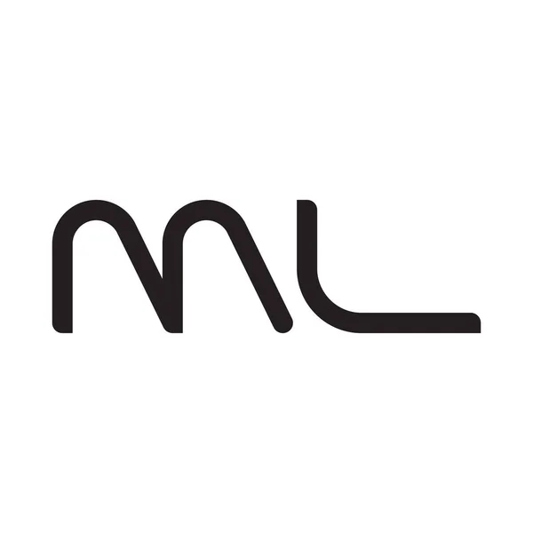 Ml初始字母向量图标 — 图库矢量图片