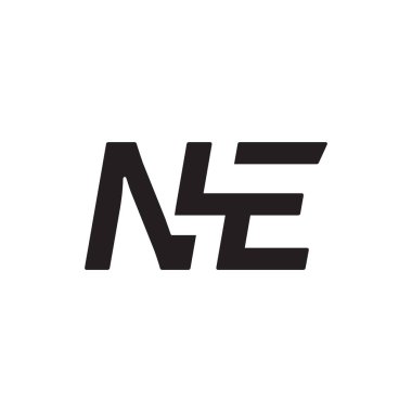 ilk harf vektör logo simgesi