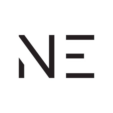 ilk harf vektör logo simgesi