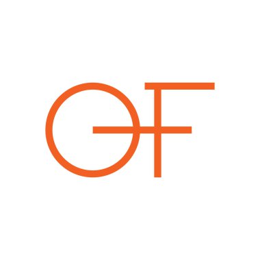 ilk harf vektör logo simgesinin