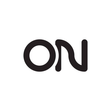 ilk harf vektör logo simgesinde