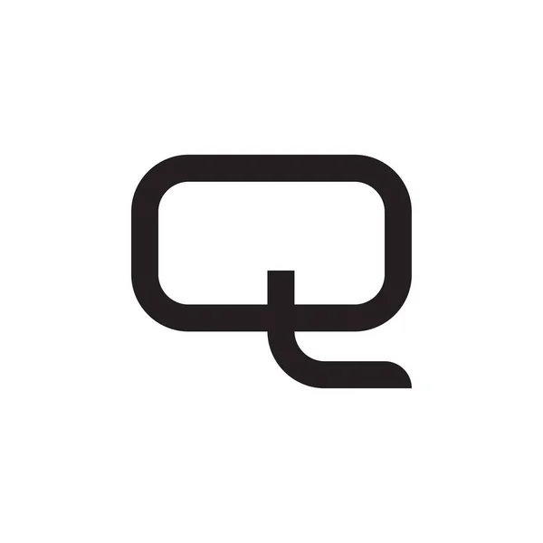 Q初始字母向量图标 — 图库矢量图片