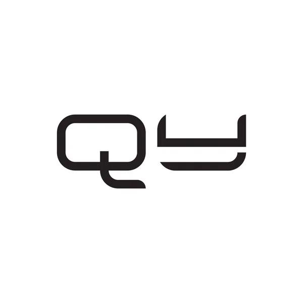 Qy頭文字のベクトルロゴアイコン — ストックベクタ