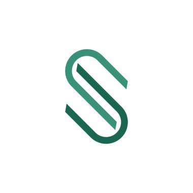 ilk harf vektör logo simgesi