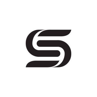 ilk harf vektör logo simgesi