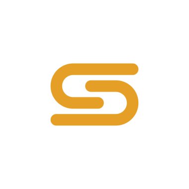 ilk harf vektör logo simgesi