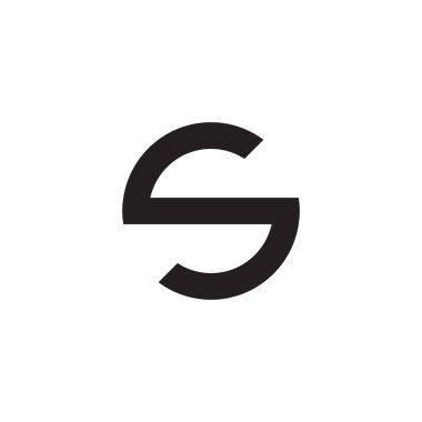 ilk harf vektör logo simgesi