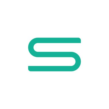 ilk harf vektör logo simgesi