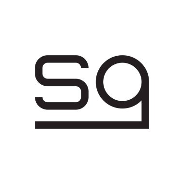 sg ilk harf vektör logosu simgesi