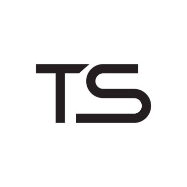 İlk harf vektör logo simgesini gösterir