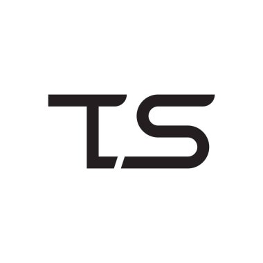 İlk harf vektör logo simgesini gösterir