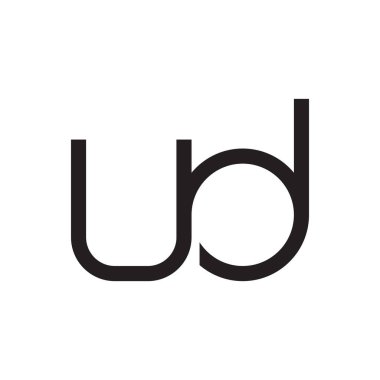 İlk harf vektör logo simgesi