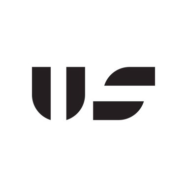 ilk harf vektör logo simgesi