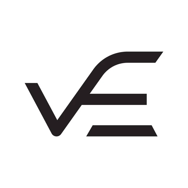 Beginletter Vector Logo Pictogram — Stockvector