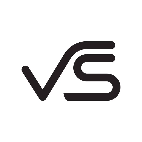 Icono Inicial Del Logotipo Del Vector Letra — Vector de stock