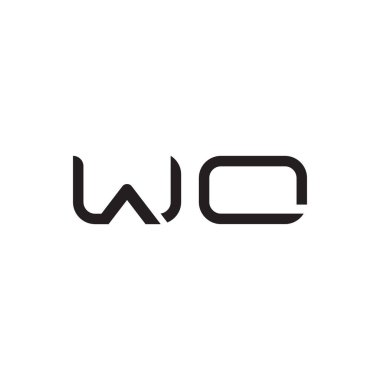 ilk harf vektör logo simgesi