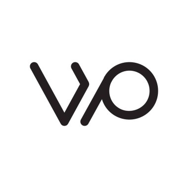 wp ilk harf vektör logo simgesi