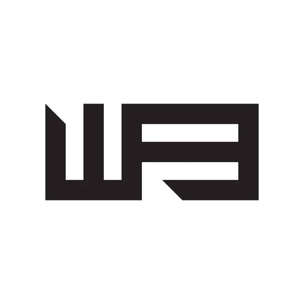 Inicial Letra Vector Logotipo Icono — Archivo Imágenes Vectoriales