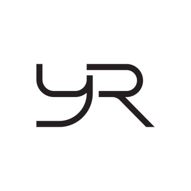 İlk harf vektör logo simgeniz