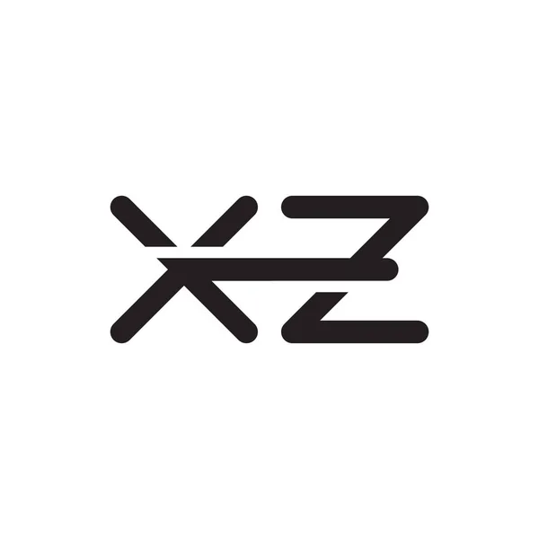 Xz初始字母向量图标 — 图库矢量图片