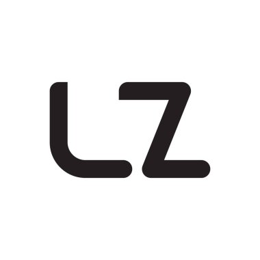 İlk harf vektör logosu simgesi