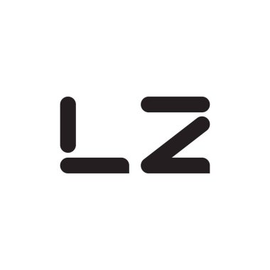 İlk harf vektör logosu simgesi