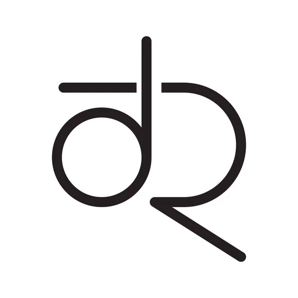 Иконка Вектора Буквы — стоковый вектор