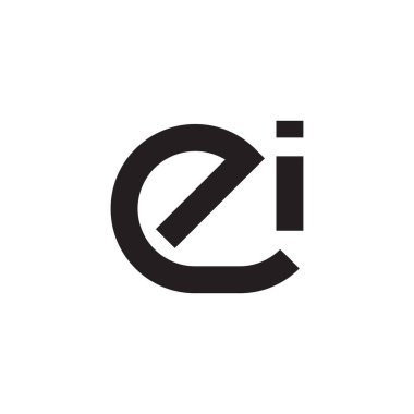 ei ilk harf vektör simgesi simgesi