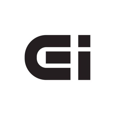 ei ilk harf vektör simgesi simgesi