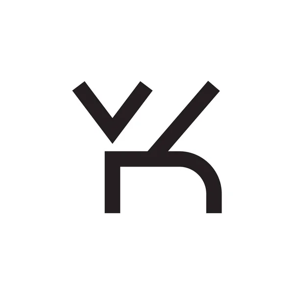 Початкова Літера Вектор Значок Логотипу — стоковий вектор