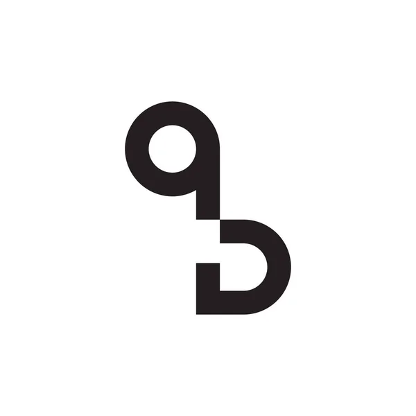 Qd初始字母向量图标 — 图库矢量图片