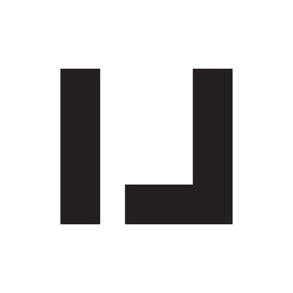 Ідж Початкова Літера Вектор Значок Логотипу — стоковий вектор