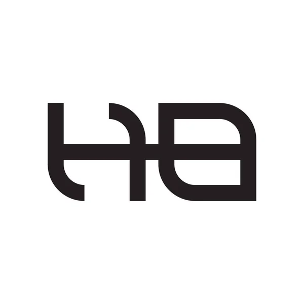 Inicial Carta Logotipo Modelo Vetor Ícone Design — Vetor de Stock