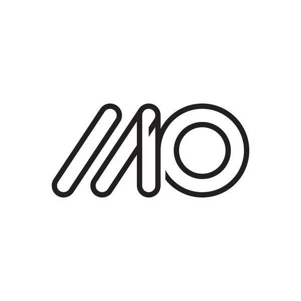 Lettre Initiale Logo Modèle Vectoriel Icône Design — Image vectorielle