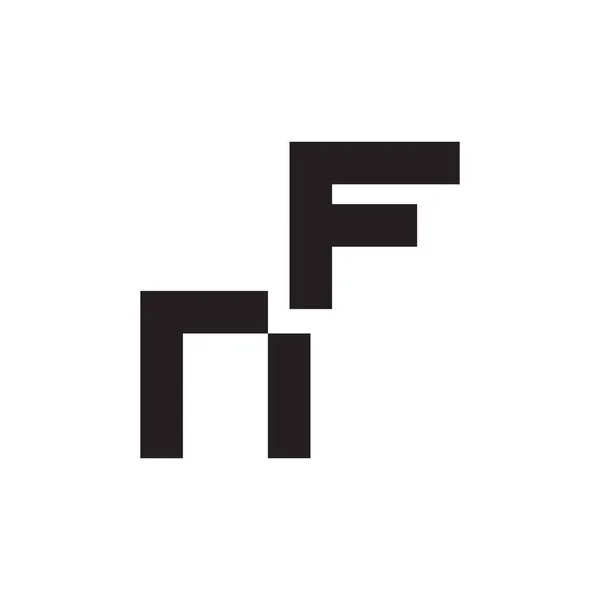 Початкова Літера Логотип Шаблон Векторний Дизайн Піктограми — стоковий вектор