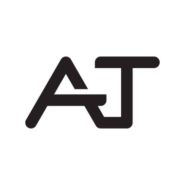 ilk harf vektör logo simgesinde