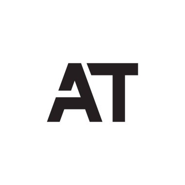 ilk harf vektör logo simgesinde