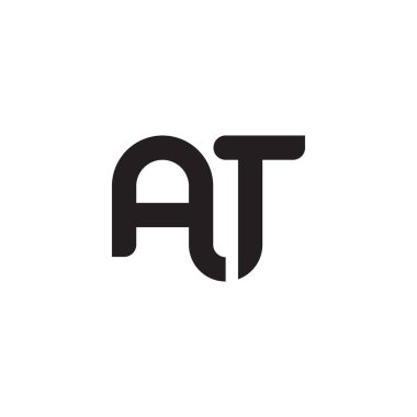 ilk harf vektör logo simgesinde