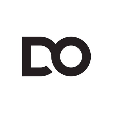 ilk harf vektör logo simgesini yap