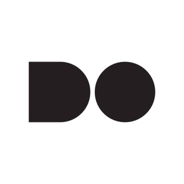 ilk harf vektör logo simgesini yap