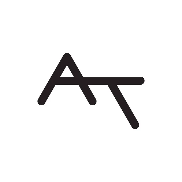 Початковій Літери Вектор Значок Логотипу — стоковий вектор